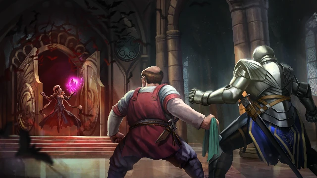 Painted story cutscene from the campaign